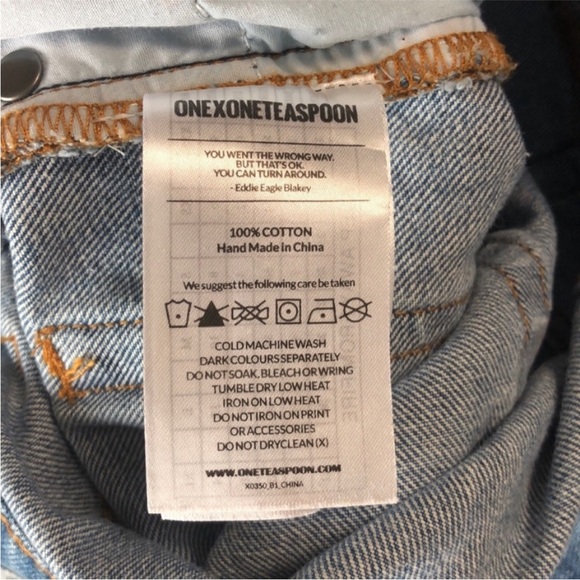 One Teaspoon Awesome Baggies - Picture 8 of 9